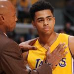 Byron Scott and D'Angelo Russell meme