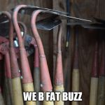 Hoes | WE B FAT BUZZ | image tagged in hoes | made w/ Imgflip meme maker