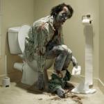 Zombie pooping