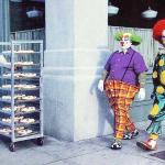 clowns and pies