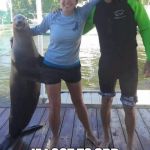 Smiling Seal | I WOULD BE SMILING TOO; IF I GOT TO 3RD BASE WITH HER ON THE FIRST DATE. | image tagged in seal smiling,memes | made w/ Imgflip meme maker