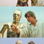 Bad Pun Luke Skywalker meme