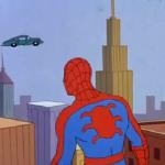 siperman flying car meme