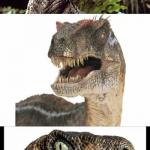 Bad Pun Velociraptor meme