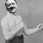 Overly Manly Hitler meme