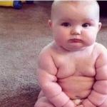 Michelin Man as a baby 