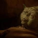 Yoda in bed