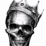 skull crown | I DON'T WANNA BE KING OF THE WORLD; THATS JUST BEING THE KING OF FOOLS | image tagged in skull crown | made w/ Imgflip meme maker