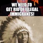 Donald Trump and Native American Meme Generator - Imgflip