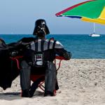 Darth Vader at the Beach