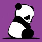 Poor sad panda