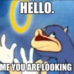 Sonic derp Meme Generator - Imgflip