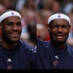 Lebron Happy Sad