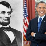 Lincoln and Obama meme