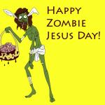 Happy Zombie Jesus Day meme