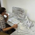 tin foil office