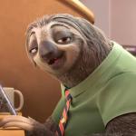 zootopia sloth meme