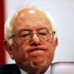 Bernie Sanders pouting