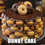 Donut cake meme