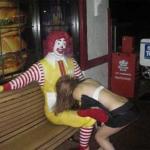 Ronald McDonald Blowjob