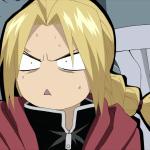 Edward Elric Angry/Shocked