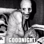 Russian Sleep Experiment | GOODNIGHT | image tagged in russian sleep experiment | made w/ Imgflip meme maker