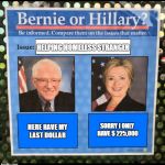 Bernie or Hillary? | HELPING HOMELESS STRANGER; HERE HAVE MY LAST DOLLAR; SORRY I ONLY HAVE $
225,000 | image tagged in bernie or hillary | made w/ Imgflip meme maker