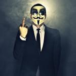 Anonymous Middle Finger