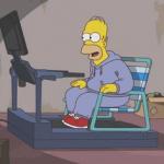 Homer "Workout" meme