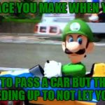 Luigi Death Stare Meme Generator - Imgflip