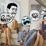 rage face family