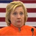 Hillary clinton dindu nuffin | OH LOOK; I AM WEARING PRISON ORANGE | image tagged in hillary clinton dindu nuffin | made w/ Imgflip meme maker
