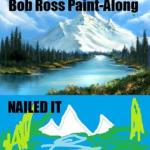 Bob ross paint along