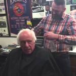 Bernie hair cut