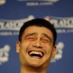 Yao Ming Laughing
