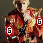 Flash Gordon Grammar Nazi | GRAMMAR NAZI AHHHH; GRAMMAR CORRECTOR OF THE UNIVERSE. | image tagged in funny | made w/ Imgflip meme maker