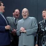Dr. Evil and Minions Laughing