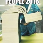 Big book | LIST OF STUPID PEOPLE 2016; POCKET EDITION! | image tagged in big book | made w/ Imgflip meme maker