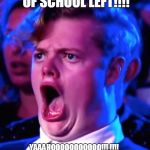 Promo Guy | ONLY 18 MORE DAYS OF SCHOOL LEFT!!!! YAAAHOOOOOOOOOOO!!! !!!!    #WTFISTHISREALLYHAPPENINGRIGHTNOW #HELLYEAH! #SUMMERTIMEFUN | image tagged in promo guy | made w/ Imgflip meme maker