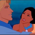 Pocahontas and John Smith