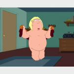 Chris from Family Guy as Buffalo Bill