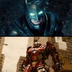 Supesbuster Batman vs Hulkbuster Iron Man