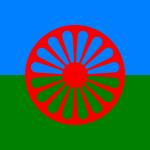 Gypsy Romani flag 