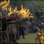 Vikings Flaming Arrows