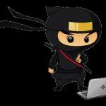 Ninja laptop guy meme