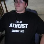 8=D Atheist | REALLY JUST MAD AT GOD; FOR THE SIZE OF HIS PECKER | image tagged in atheist | made w/ Imgflip meme maker