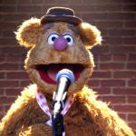 Fozzie Bear at Microphone