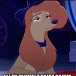 I'll Be Tastin' A Salty Breeze | SINCE IT WILL BE SUMMER SOON, I'LL BE TASTIN' A SALTY BREEZE. | image tagged in dixie sitting,memes,disney,the fox and the hound 2,reba mcentire,dog | made w/ Imgflip meme maker