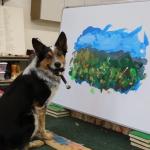 Painter Dog