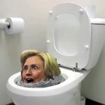 Flush Hillary meme